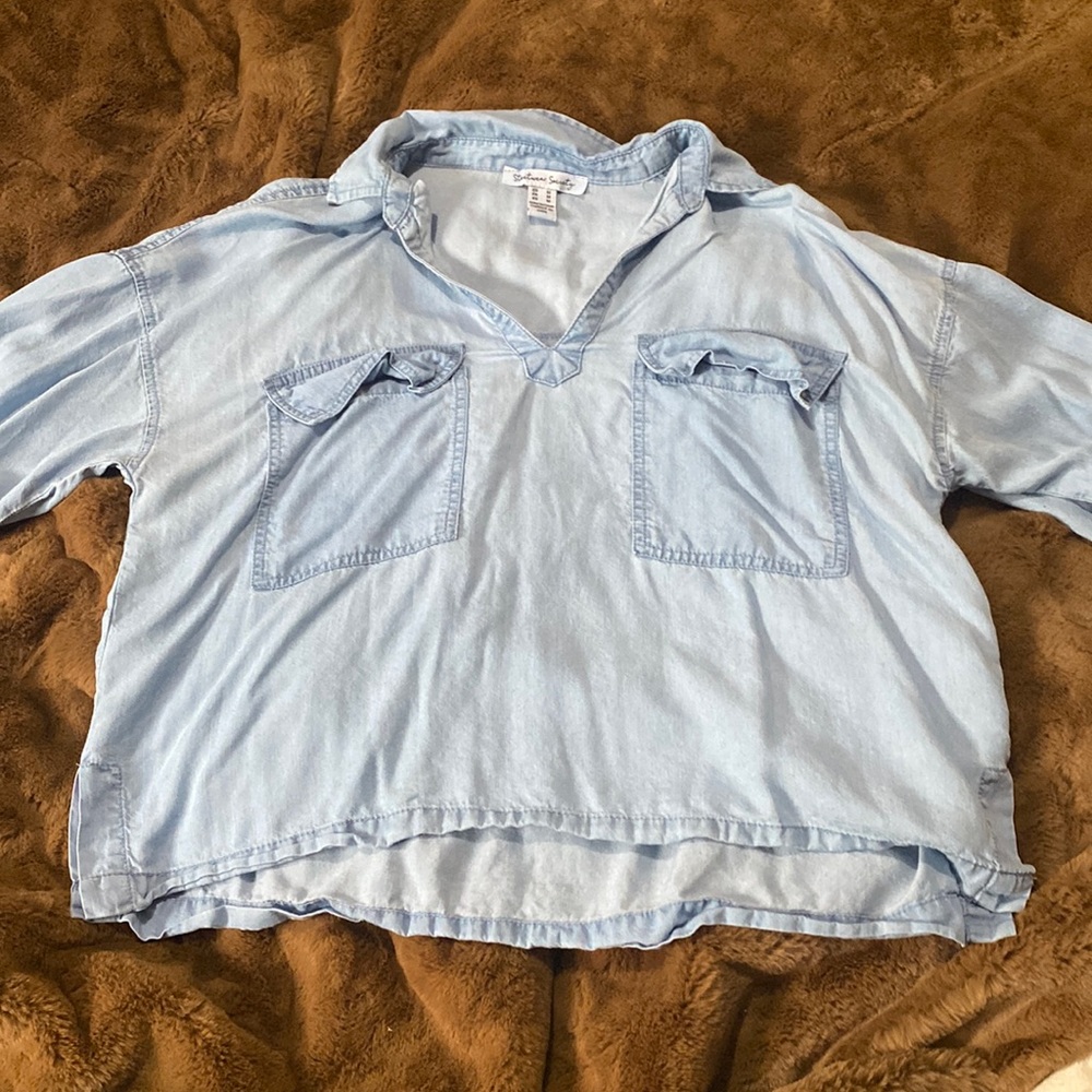 DENIM Style Shirt.